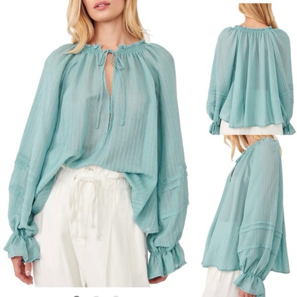Free people blouse size xl